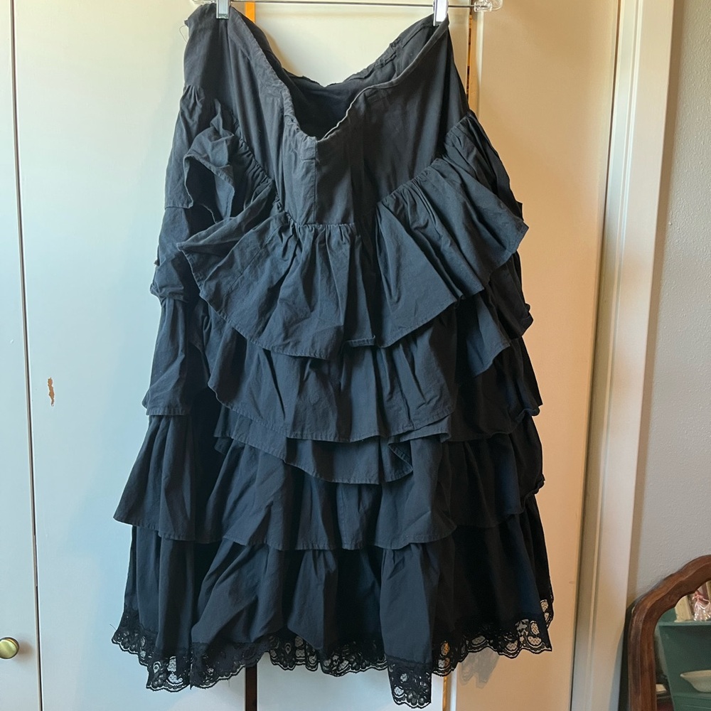 Recollections Black Ruffle Garment